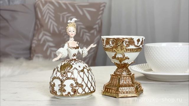 Декоративная шкатулка ЛЕДИ 'БАРОККО' С СЕКРЕТОМ, полистоун, 21 см, D42068-2