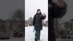 как я катаюсь на ватрушке