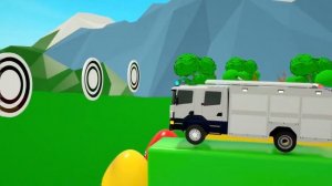 Мультик про цвета про машинки веселое интересное видео для малышей