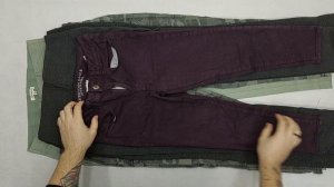 39022 Брюки штаны женские бренд, 13пак, 529, секонд (cream) оптом