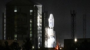 Ракета "Союз-2.1б" со спутниками "Аист-2Т" стартовала с космодрома Восточный