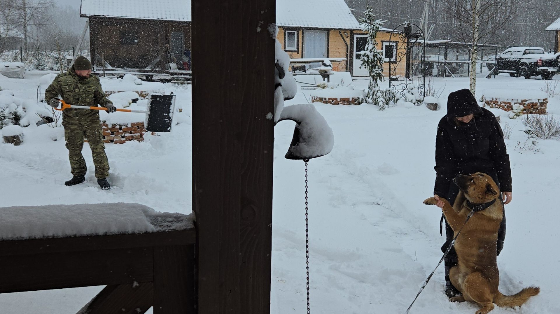 Открытие сезона сноугребли, зимняя деревня и предновогоднее настроение смотреть онлайн