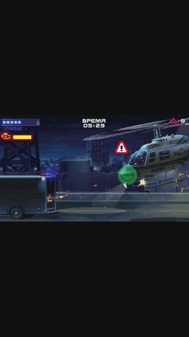 Терминатор из жидкого металла гонится на вертолете за грузовиком ❖ Terminator 2D: NO FATE ❖ #shorts смотреть онлайн