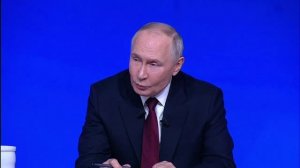 «Ответ будет всегда»: Владимир Путин — о дронах, ударах и красных линиях России