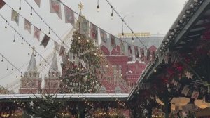 Новогодняя Москва. Красота! Новый год 2026. Прогулка по Москве. Красная площадь, ГУМ, ярмарка, город