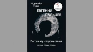 Евгений Пальцев. 26.12.2025. По ту и эту сторону стены. СПб. Арт-пространство «Сад искусств»