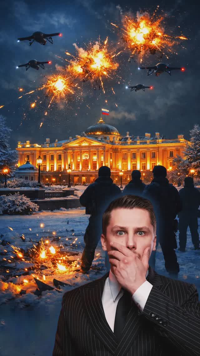 Резиденция президента атакована. Жёсткая реакция Путина и Трампа смотреть онлайн