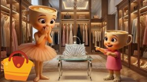 Балерина Капучино дарит сумку маме.