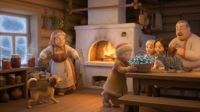 Сказка «12 месяцев» — волшебная зимняя история для детей | Мультфильм, сказка и поучительный сюжет смотреть онлайн