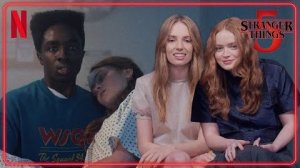 Stranger Things 5 - Sadie Sink & Maya Hawke React to Volume 2 (Netflix)