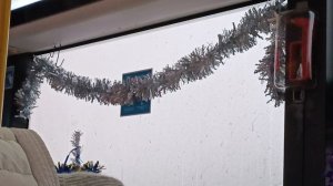 Новогодний креатив в транспорте