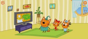 Три Кота Мультфильм Пицца