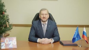 Ректор ПНИПУ Антон Петроченков поздравляет с наступающим Новым годом