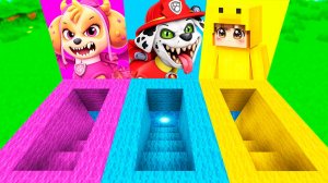 ВЫБЕРИ ПРАВИЛЬНЫЕ ПОДВАЛЫ СКАЙ, МАРШАЛ ЕХЕ И СЫН ЗЕРО В МАЙНКРАФТЕ