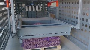 Паллетоукладчик RON-400 укладка мешков с картофелем