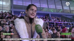 Во Дворце спорта Ингушетии проходят праздничные новогодние шоу для детей