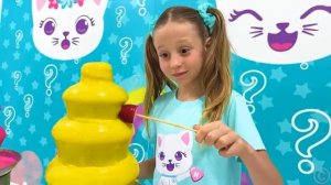 Настя и Ева детский челлендж холодное против горячего