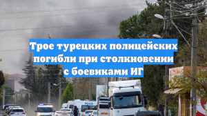 Трое турецких полицейских погибли при столкновении с боевиками ИГ