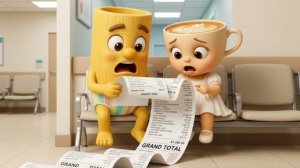 Маленькая Балерина Капучино и Тунг Тунг Сахур в шоке от цен на лечение.