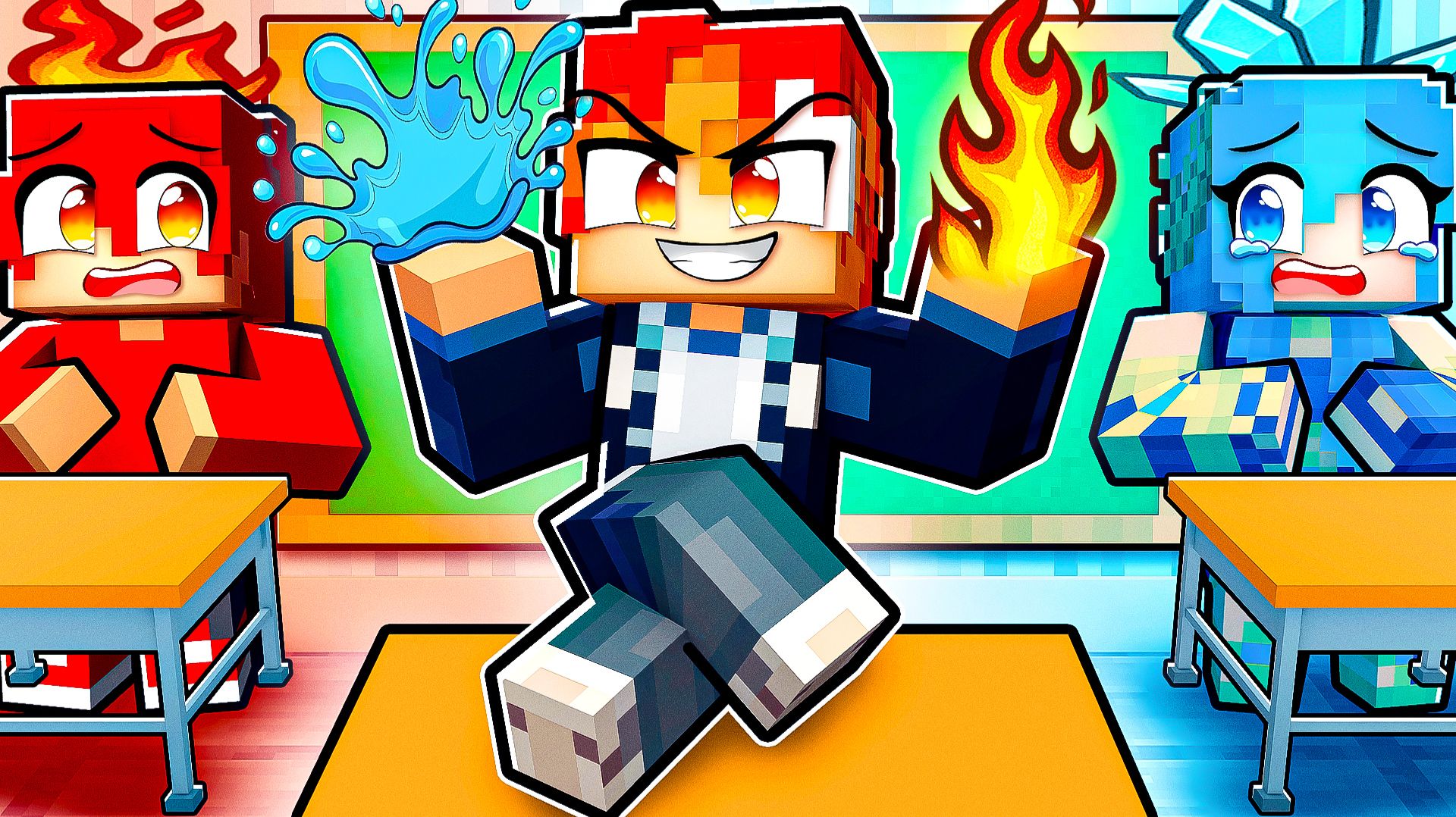 😱 Мальчик Аватар в Школе Стихий в Майнкрафт смотреть онлайн