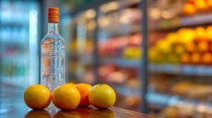 Мужчина залез ночью в магазин и устроил застолье с мандаринами и водкой