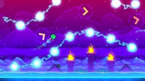 Играю в Geometry Dash! 2 часть! (это было  очень очень тежело но я сделал это)