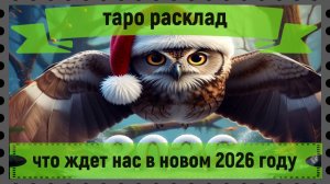 Новый таро расклад - что ждет нас в 2026 году