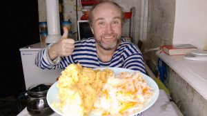 обед с Рыжулей. спасибо за донат и обратную связь. мукбанг. обжор. еда на камеру. диета. шизофрения.