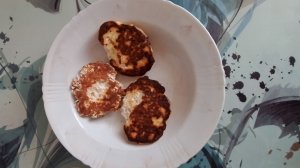 Сырники с бананом в духовке.