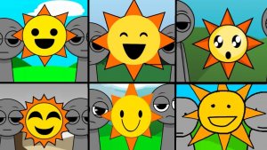 Incredibox Sprunki Но Тольков Mr Sun в Все Different Mods