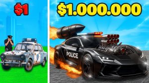 ПРОКАЧАЛ ПОЛИЦЕСКУЮ ТАЧКУ ЗА $1 ДО $1,000,000 В GTA 5