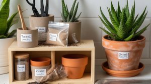 Пересадка суккулентов. Особенности посадки и грунта.