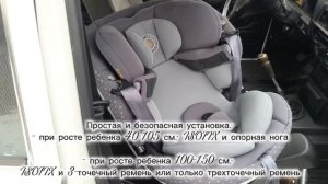 Детское автокресло Niki Complete Asphalt от немецкого бренда Storchenmühle by Osann