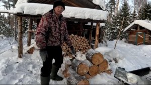 Проверка восточного. Мои ЮБИЛЕИ. Готовлю дрова. Есть соболь.