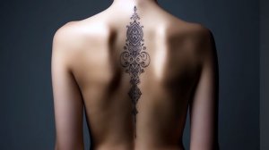 Dark Feminine Back Tattoos