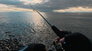 РЫБАЛКА ЗИМОЙ НА ЧЕРНОМ МОРЕ, ОТЛИЧНЫЙ КЛЁВ