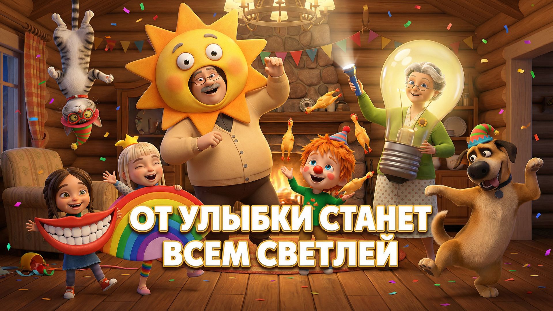 Песня «От улыбки» — хмурый день светлей | Крошка Енот | для детей смотреть онлайн