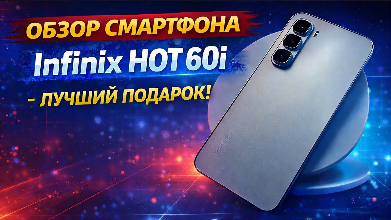 ТОП смартфон для каждого? Infinix Hot 60i 8/256GB — экран 120 Гц, Android 15, крутая автономность! смотреть онлайн