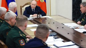 Путин провел совещание по ситуации в зоне СВО