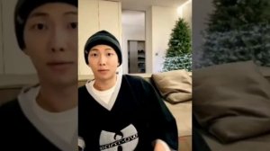 📩 Намджун на Weverse начал live
