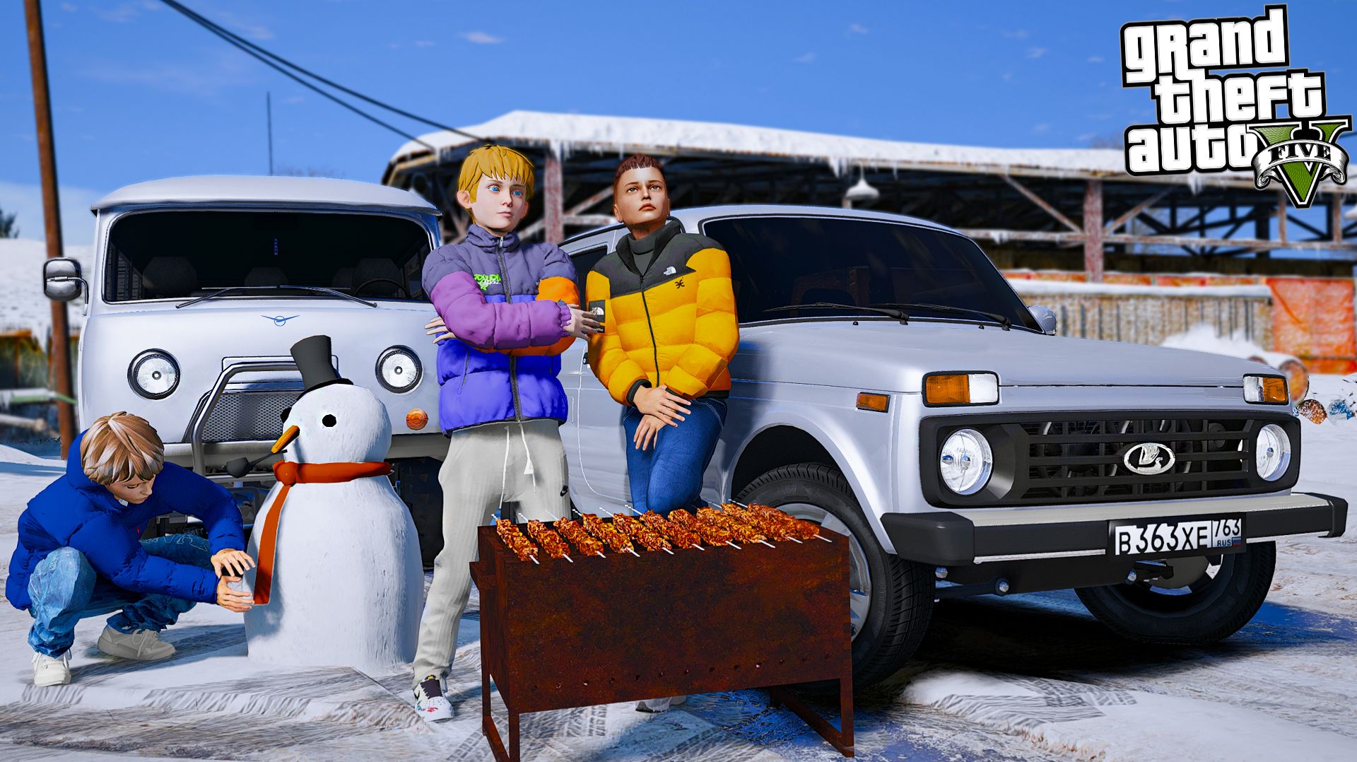 ОПЕРСКАЯ ЕЗДА В GTA 5 - НЕУДАЧНАЯ ПОЕЗДКА НА ШАШЛЫКИ! НА НАС НАПАЛИ ВОЛКИ В ЛЕСУ!? 🌊ВОТЕР смотреть онлайн