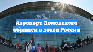Аэропорт Домодедово обращен в доход России