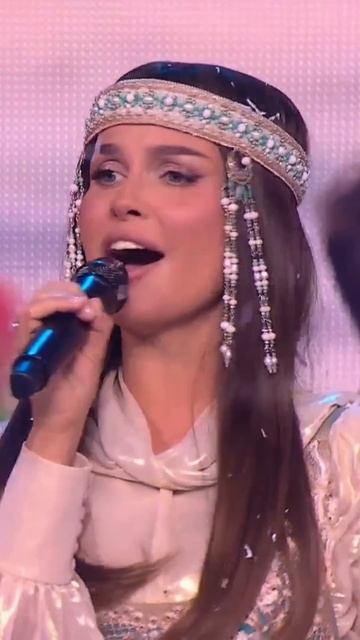 Татьяна Куртукова на сцене «Рождественской песенки года»!