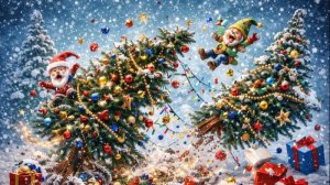 Елки Новогоднии ели Новогоднее настроение