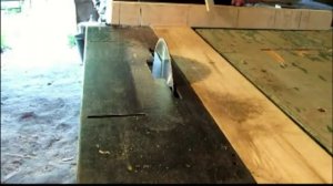 Торцовочник на самодельной циркулярке для пасеки