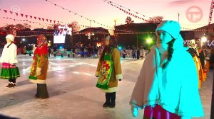 ⛸ Спортивными играми и театральной постановкой в Уссурийске открыли зимний городок