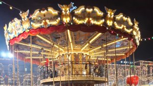 #карусель #зима