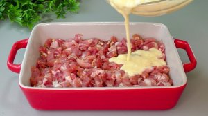 Вот так я буду готовить когда нет сил стоять у плиты! Ленивый рецепт ужина!