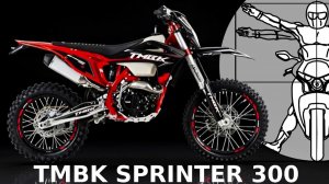 TMBK Sprinter 300: Эндуро для начинающих в обзоре Никиты Евграфова