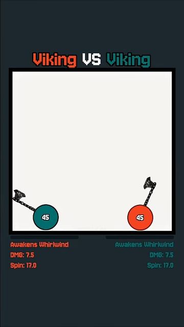 8. Orange VS Teal Viking! ⚔️
